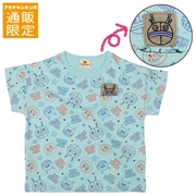 【SALE】【通販限定】[ベビー]かくれんぼＴシャツ　アンパンマン　サックス