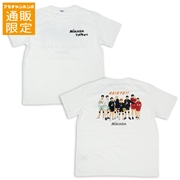 【SALE】【通販限定】[ジュニア]立ち絵柄Ｔシャツ　ＭＩＫＡＳＡ×ハイキュー　オフホワイト