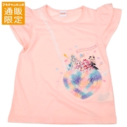 【SALE】【通販限定】[キッズ]ポシェット風Ｔシャツ　プリキュア ピンク