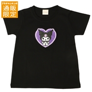 【SALE】【通販限定】[キッズ]サガラ刺繍Ｔシャツ　クロミ　ブラック