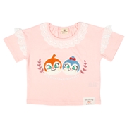 【SALE】[ベビー]半袖Ｔシャツ　サガラ　アンパンマン　ピンク