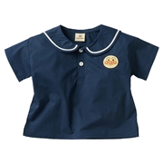 【SALE】[ベビー]セーラーＴシャツ　アンパンマン　ネイビー