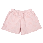 【SALE】[ベビー]ショートパンツ　パイルジャガード　ピーチ