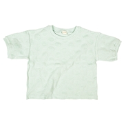 再値下!!【SALE】[キッズ]半袖Ｔシャツ　パイルジャガード　ペパーミント