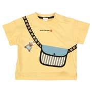 [ベビー]半袖Ｔシャツ トロンプ　イエロー