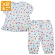 【通販限定】[ベビー]フリルパジャマ　アンパンマン　サックス