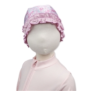 【SALE】[48～52cm]スイムキャップ 花柄フリル
