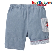 【SALE】[キッズ] ハーフパンツ ブルー[ミキハウス　ホットビスケッツ]