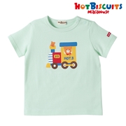【SALE】[キッズ] Ｔシャツ アイスグリーン[ミキハウス　ホットビスケッツ]