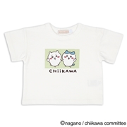【SALE】【アニメちいかわ】[ベビー]ちいかわ　半袖Tシャツ　オフホワイト