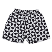 【SALE】[キッズ]サーフショーツ トライアングル白黒