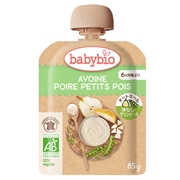 babybio ベビーオートミール 洋なし・グリンピース