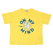【SALE】[キッズ]ＩＬＯＶＥＪＴシャツ　イエロー
