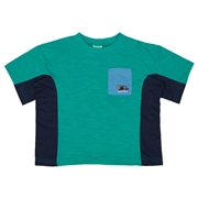 【SALE】[キッズ]INFILM　半袖Tシャツ　メッシュ　グリーン