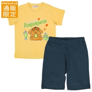 【通販限定】[キッズ]半袖パジャマ　ポムポムプリン　イエロー