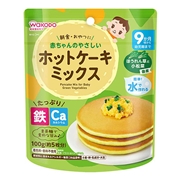 赤ちゃんのやさしいホットケーキミックス ほうれん草と小松菜