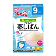 手作り応援 チンして蒸しぱん 離乳食
