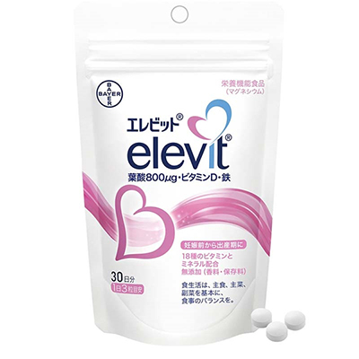 エレビット 葉酸800μg・ビタミンD・鉄