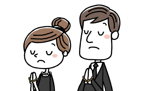 喪中の方への出産内祝いを考えるイメージ