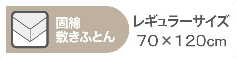 掛け布団羽毛+敷き布団ポリエステル+レギュラーサイズ